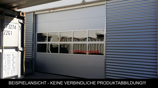 Garagentor Rolltor Sektionaltor Sectionaltor Industrietor ISO40 BIS 7,75M BREITE