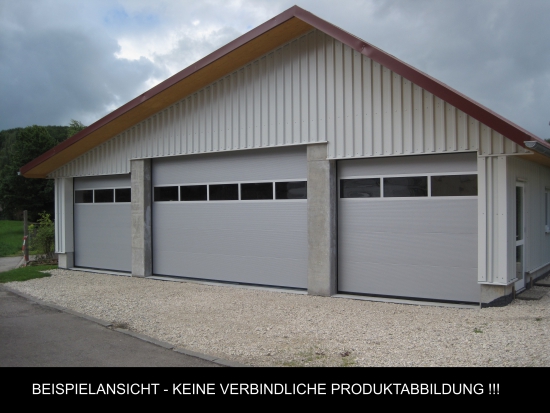 Garagentor Rolltor Sektionaltor Sectionaltor Industrietor ISO40 BIS 7,75M BREITE
