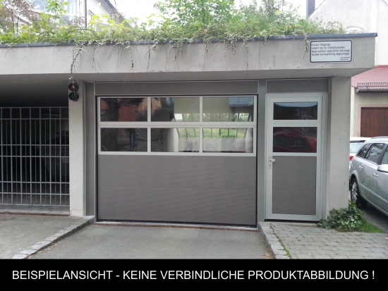Garagentor Rolltor Sektionaltor Sectionaltor Industrietor ISO40 BIS 4,75M BREITE