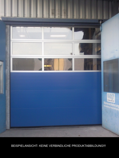Garagentor Rolltor Sektionaltor Sectionaltor Industrietor ISO40 BIS 4,75M BREITE