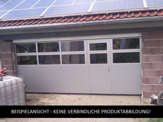 Garagentor Rolltor Sektionaltor Sectionaltor Industrietor ALU60 BIS 6,75M BREITE