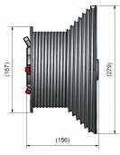 Seiltrommel M 162 4165 HL 31,75